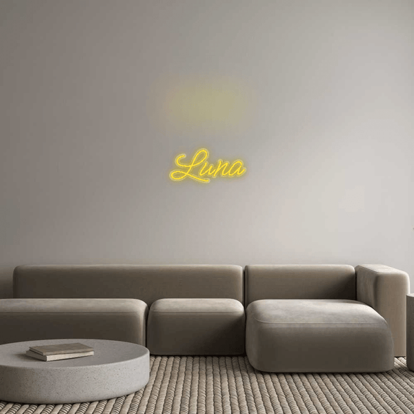 Jak se vám líbí váš neonový nápis? Luna