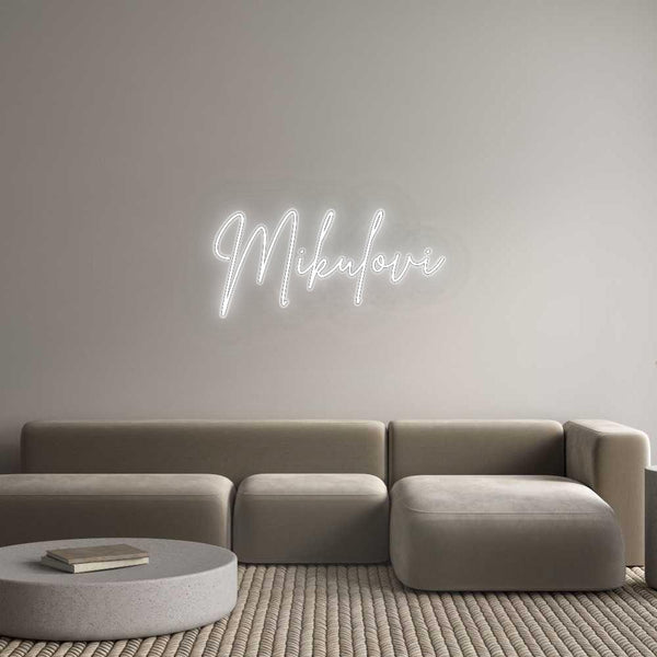 Jak se vám líbí váš neonový nápis? Mikulovi