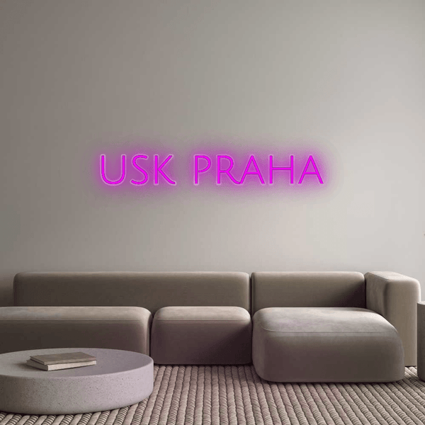 Jak se vám líbí váš neonový nápis? usk praha