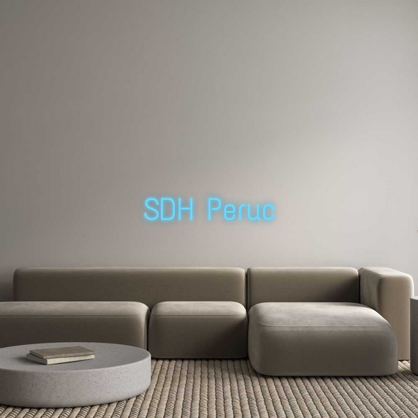 Jak se vám líbí váš neonový nápis? SDH Peruc