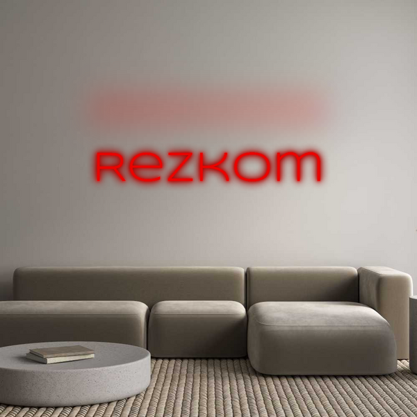 Jak se vám líbí váš neonový nápis? Rezkom